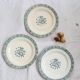 Flat plates 3, Terre de fer, Francis I motif, Salins, France
