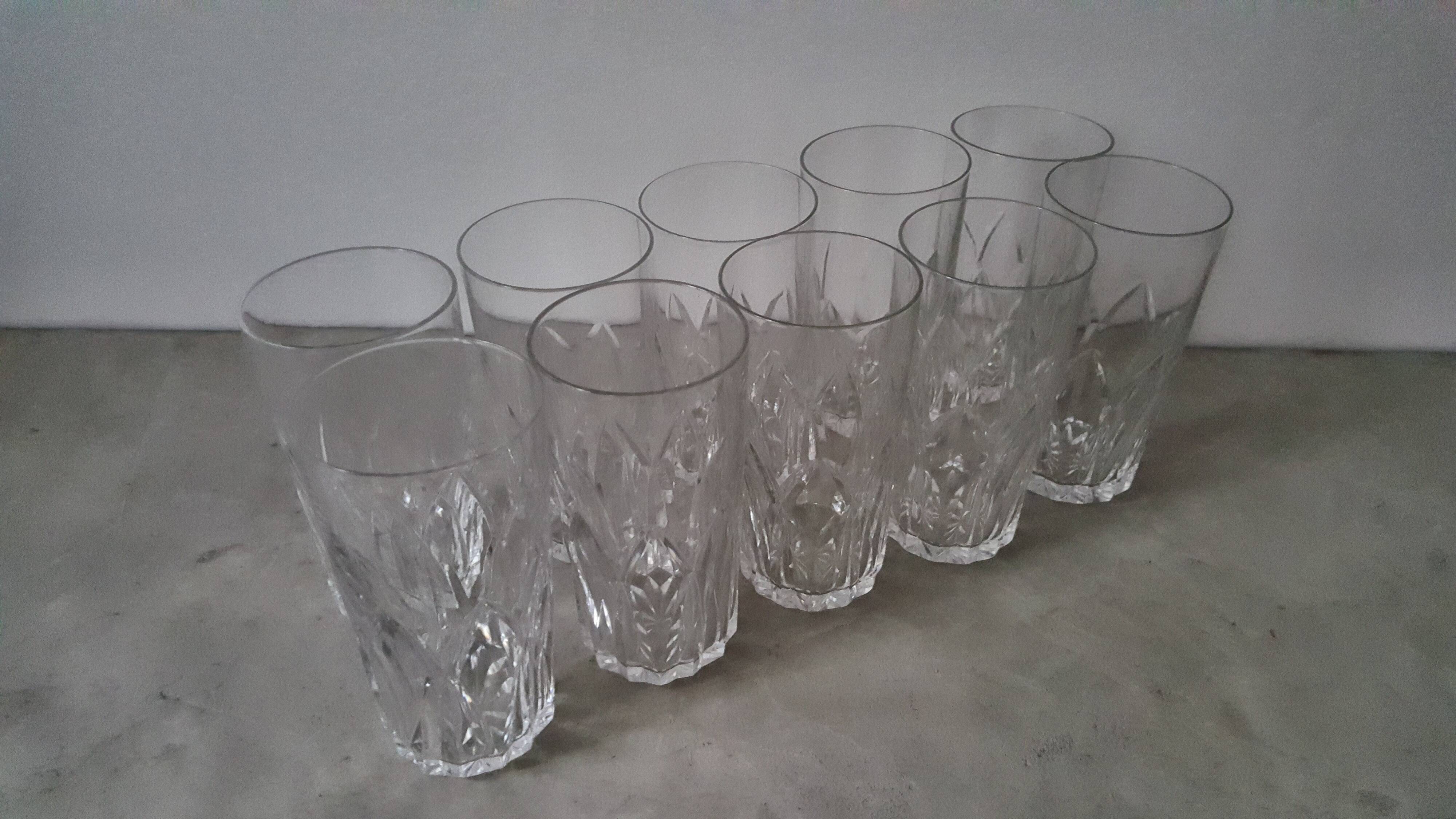 St. Louis Crystal - Service of 67 Camargue Model lenses