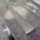 12 Christofle Concorde silver plated dessert spoons, 17cm