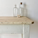 Patinated farmhouse table
