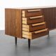 Enfilade années 60, teck, scandinave, 165cm, restauré
