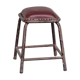 French industrial mid-century tubular stools