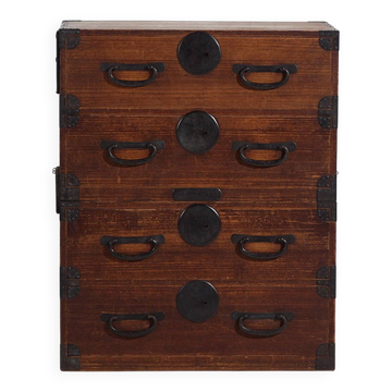 Ancienne commode japonaise – période Meiji / Taishō (c.1868-1926) #43