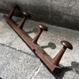 Old wall mantelpiece door in oak