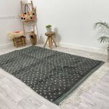 Handmade Moroccan Berber carpet 236 X 144CM
