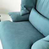 Cassina 'Portovenere' lounge chair with footstool – Vico Magistretti