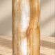 Vintage cylindrical vase in onyx – Veined natural stone