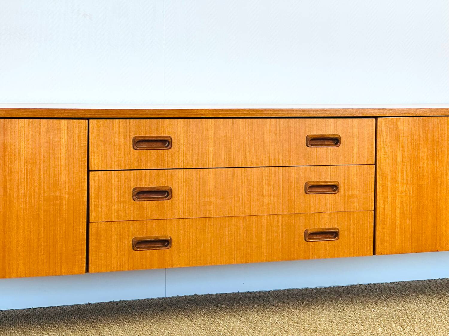 Scandinavian teak sideboard from the 1960s.