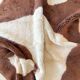 Handmade decorated brown Berber rug size 250cmx150cm