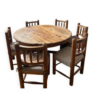 Lot d’une table à