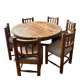 Lot d’une table à manger + 6 chaises