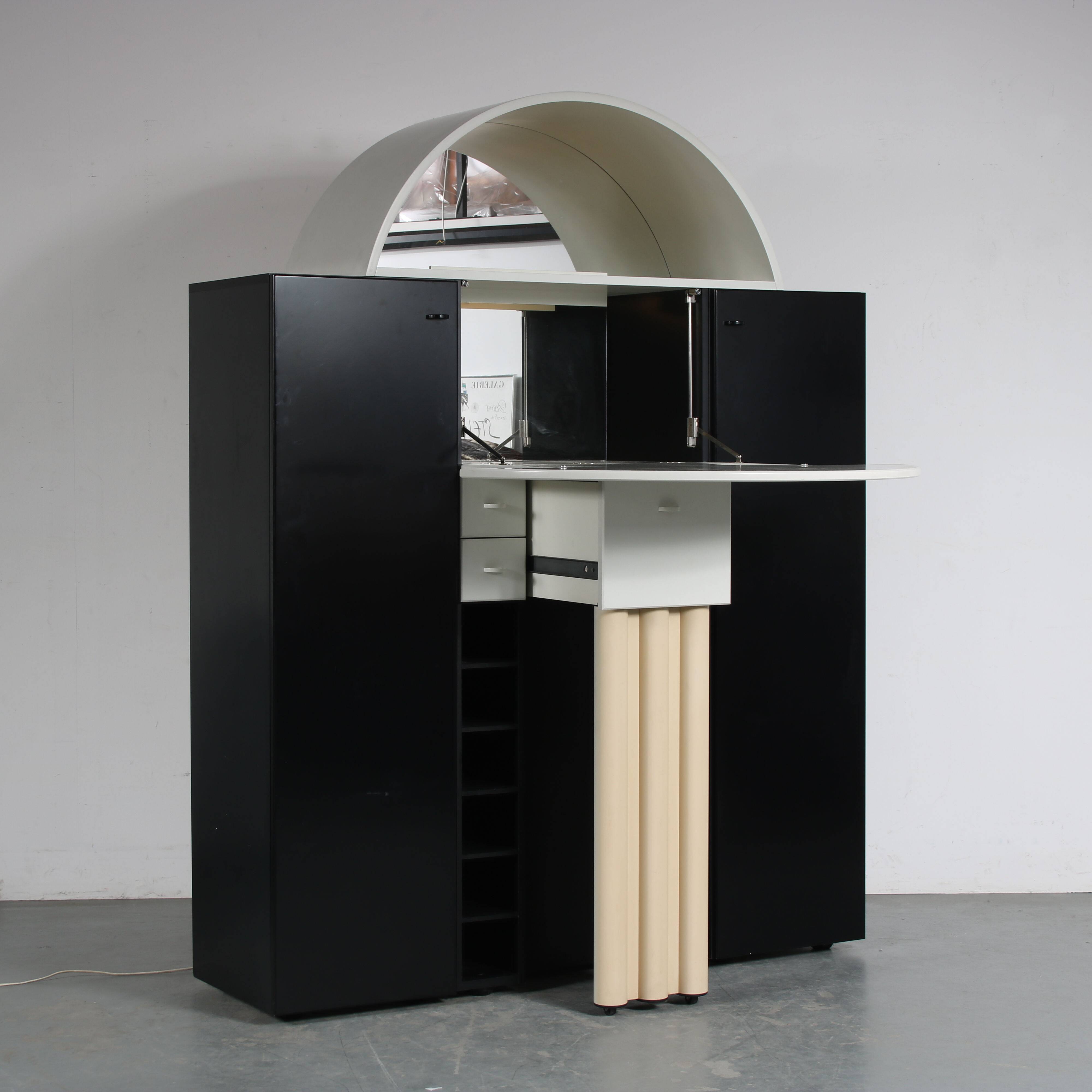 Peter Maly “Duo” Cabinet for Interlübke, Germany 1980