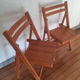 Folding chairs