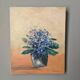 Acrylic on canvas still life bohemian countryside decoration small format