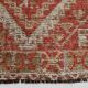3x10 Turkish Pale Red & Beige Vintage Runner Rug, 90x303Cm