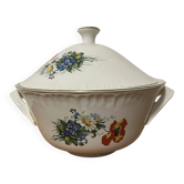 Antique Soup Tureen Digoin & Sarreguemines - RENAUD Model - French Earthenware