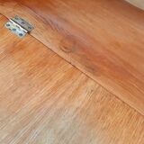 Wall-mounted oak desk from the 1950s.