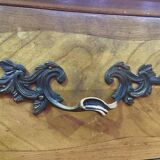 Commode style Louis XV-Transition en merisier