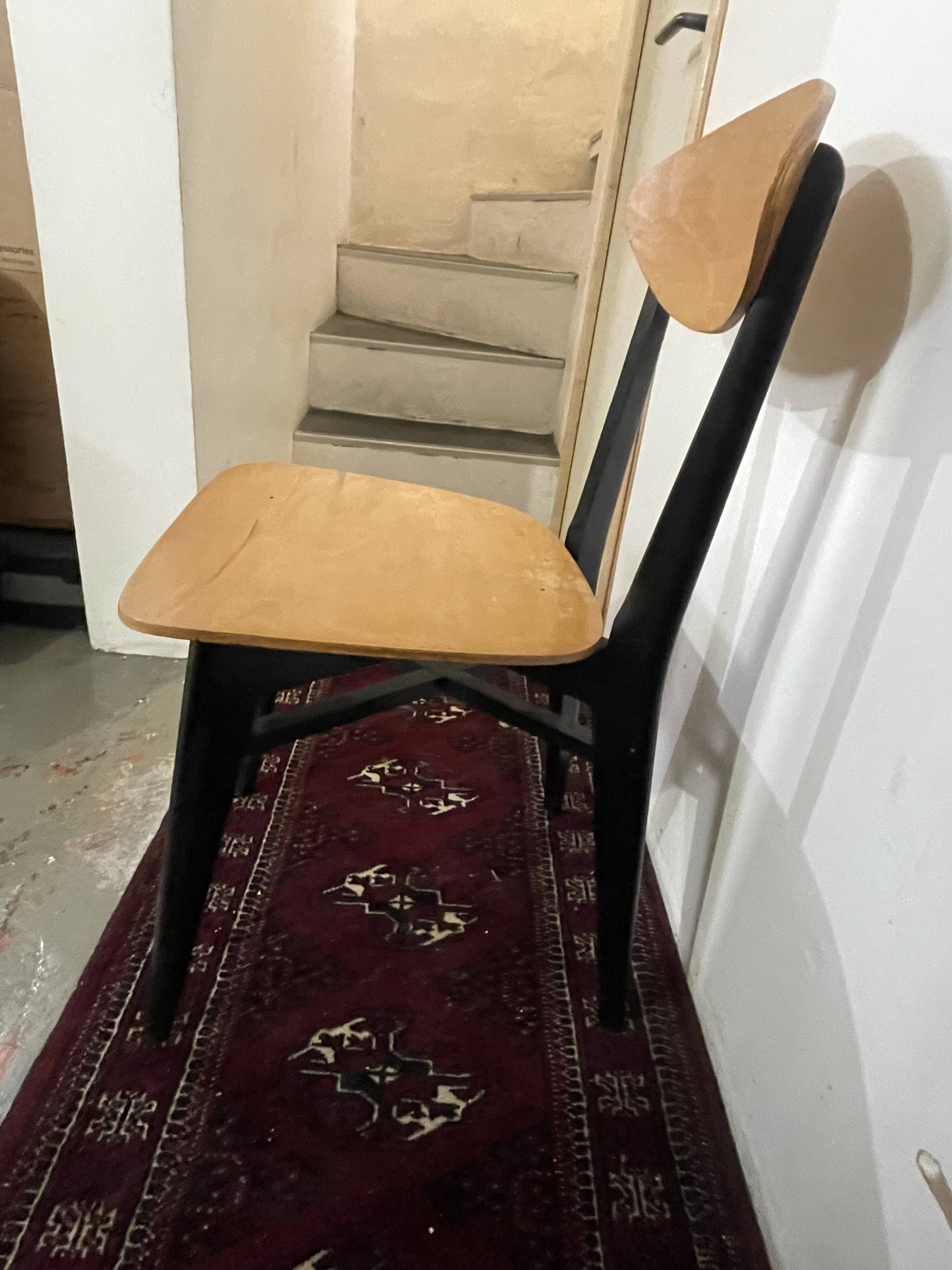 4 Scandinavian chairs type Kneuzzargenstull