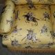 Canapé Peter Dudgeon Fitzwilliam Chinoiserie style upholstery