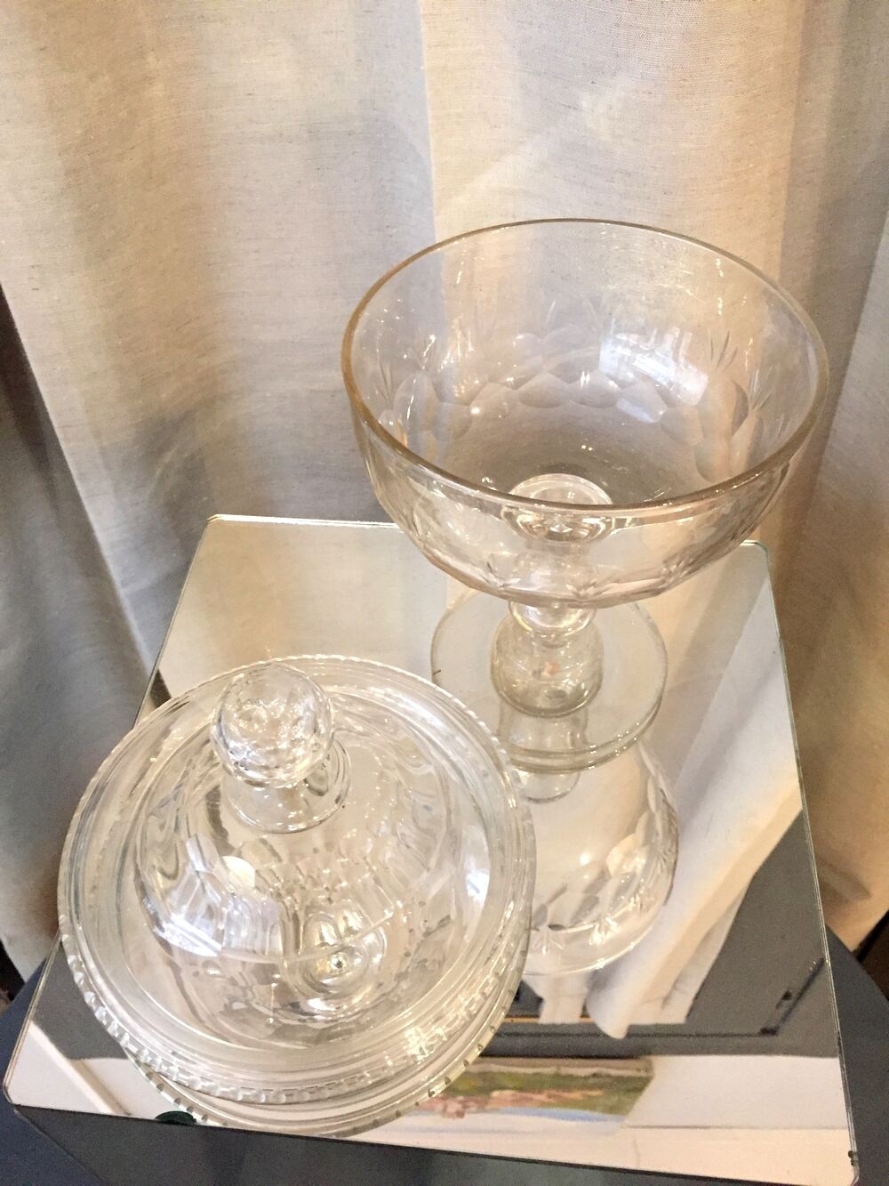 Crystal drageoir size can be baccarat