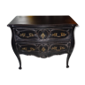 Black chest of drawers