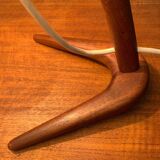 Mid-century Dornstab table lamp in teak by A. Pöll for Kalmar