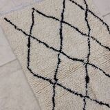 Handmade Moroccan Berber rug 152 X 91 CM