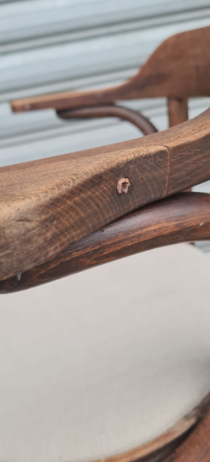 Fishel bistro armchair