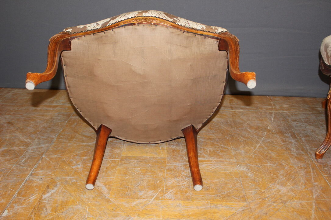 Pair of armchairs Louis XV