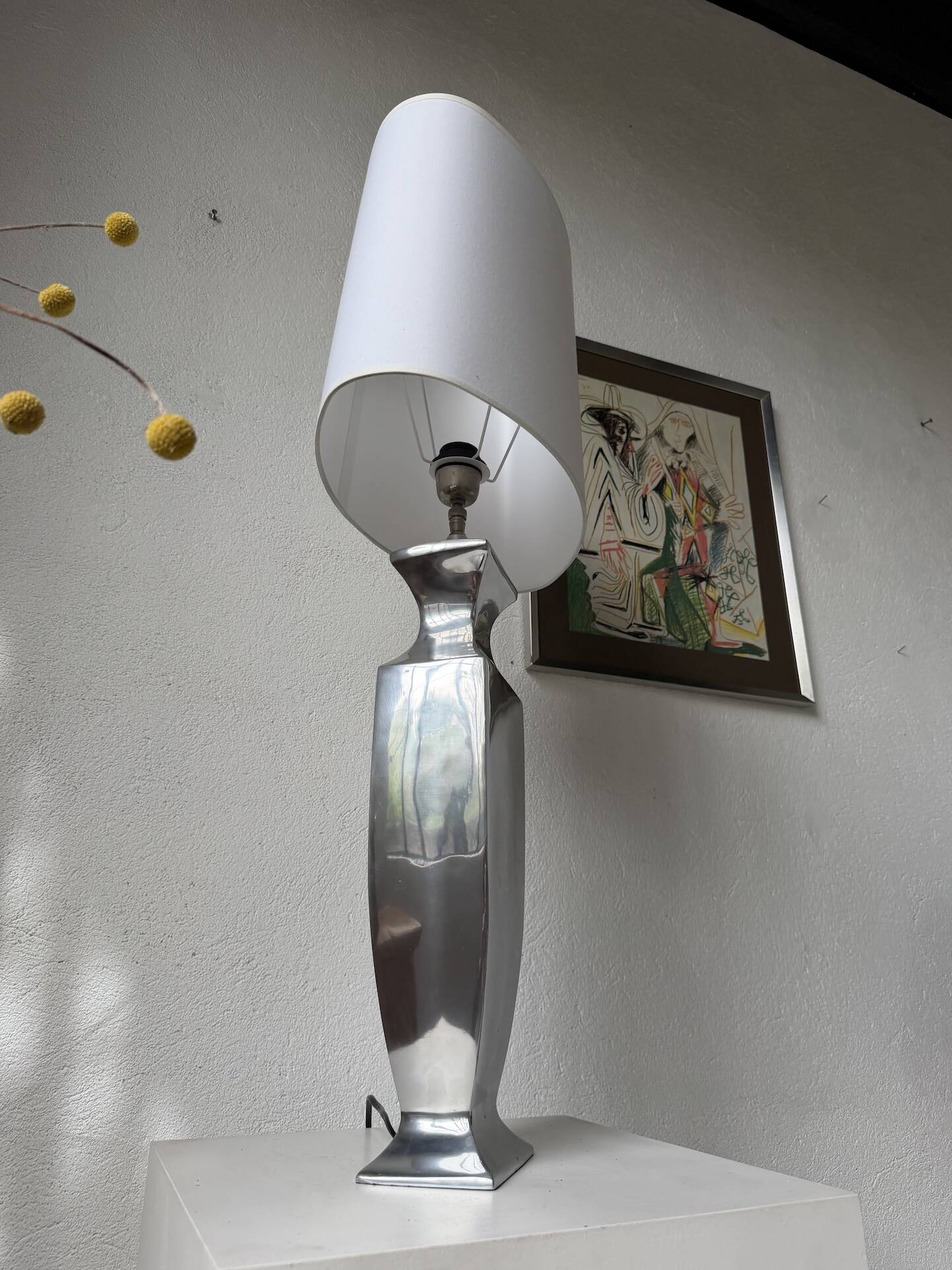 XL lamp made of aluminium 1980
