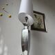 XL lamp made of aluminium 1980