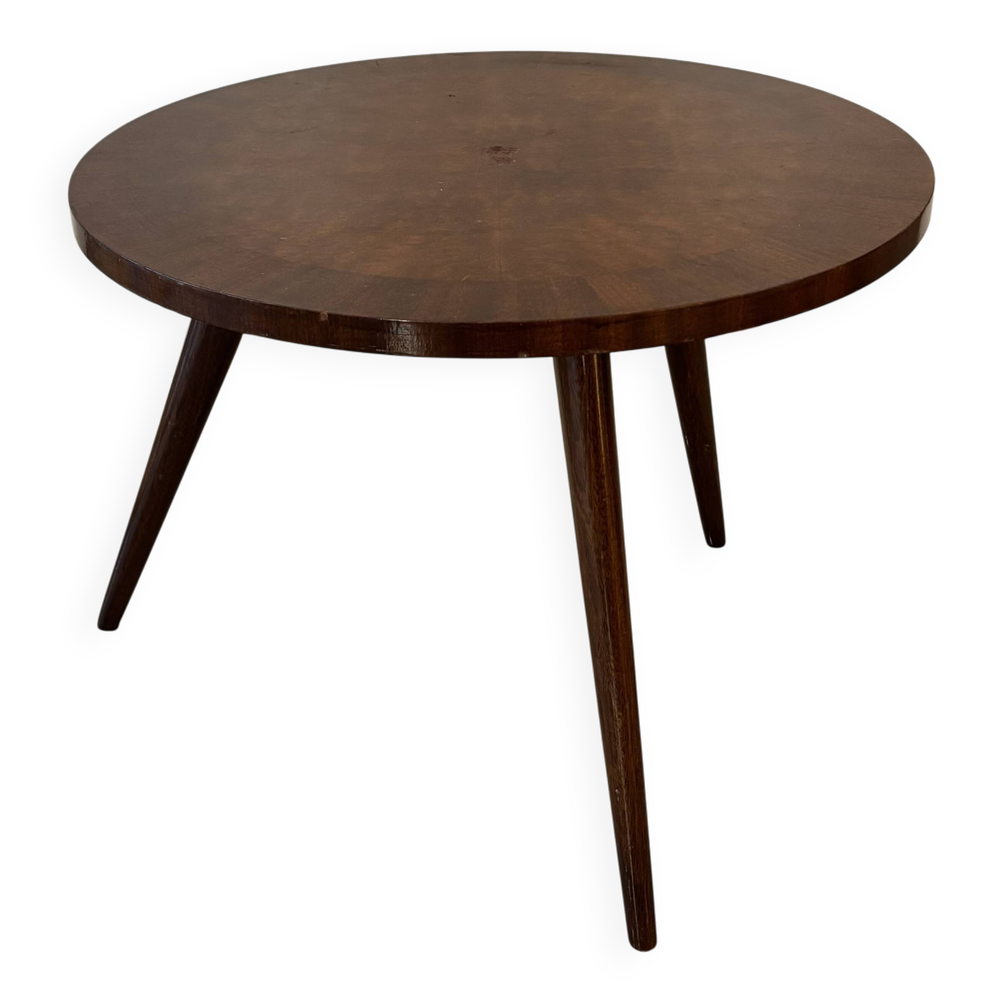 Elm burl coffee table