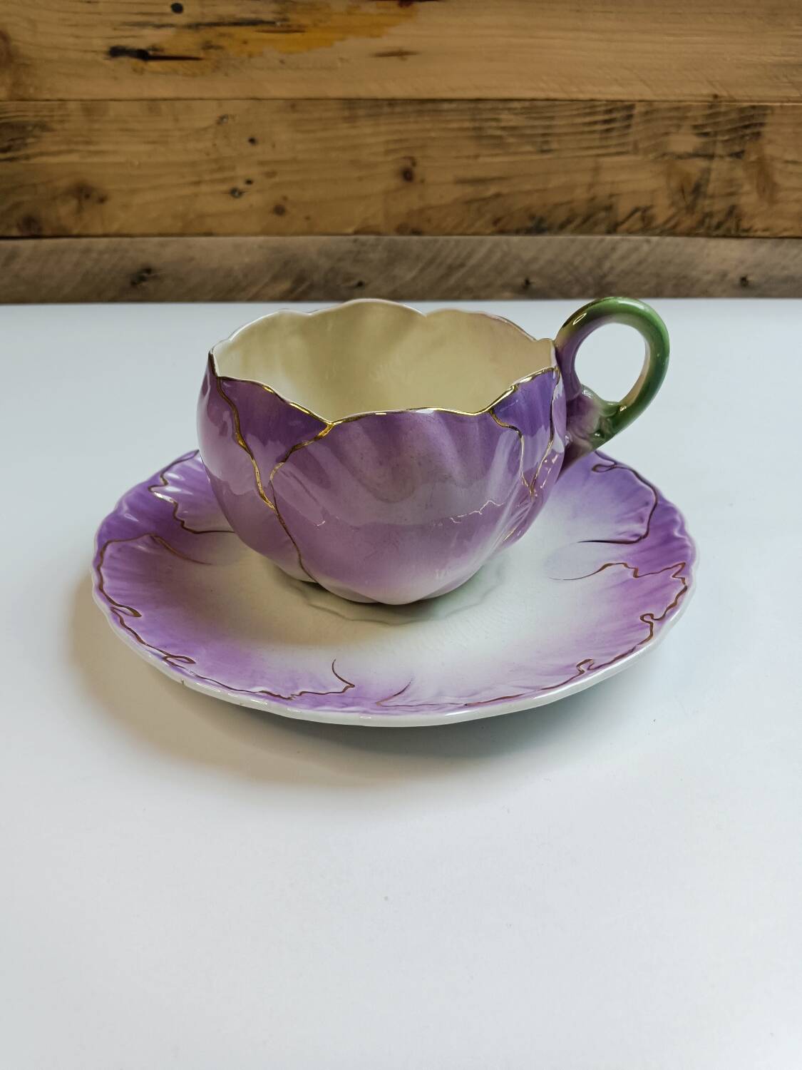 KG Lunéville flower cup and saucer