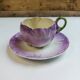 Tasse et soucoupe fleur KG Lunéville