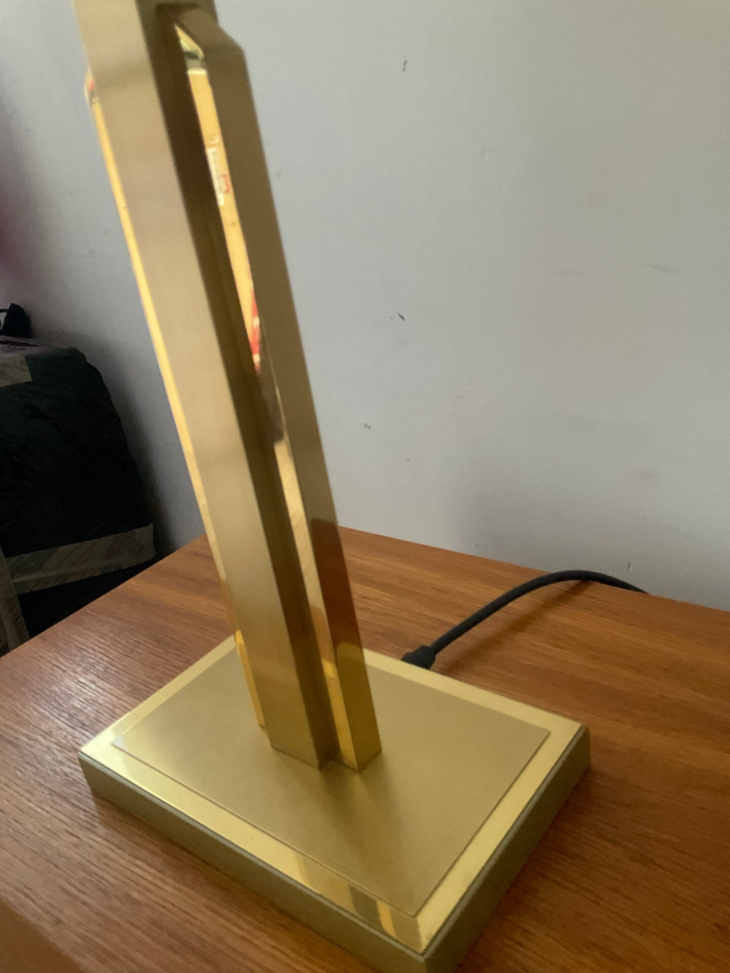 Deknudt brass lamp from the 70s-80s.
