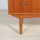 Mid-century teak dresser with dressing table, 1960s