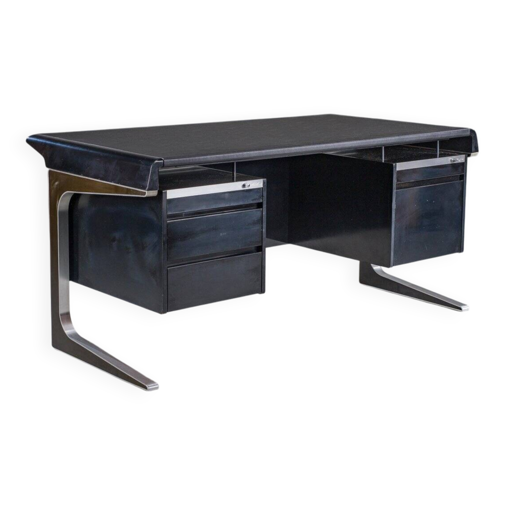 Space Age writing desk by Alex Linder, Denmark, 1970s