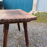 Small brutalist style coffee table