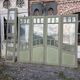 4 Art Nouveau partition doors + transom