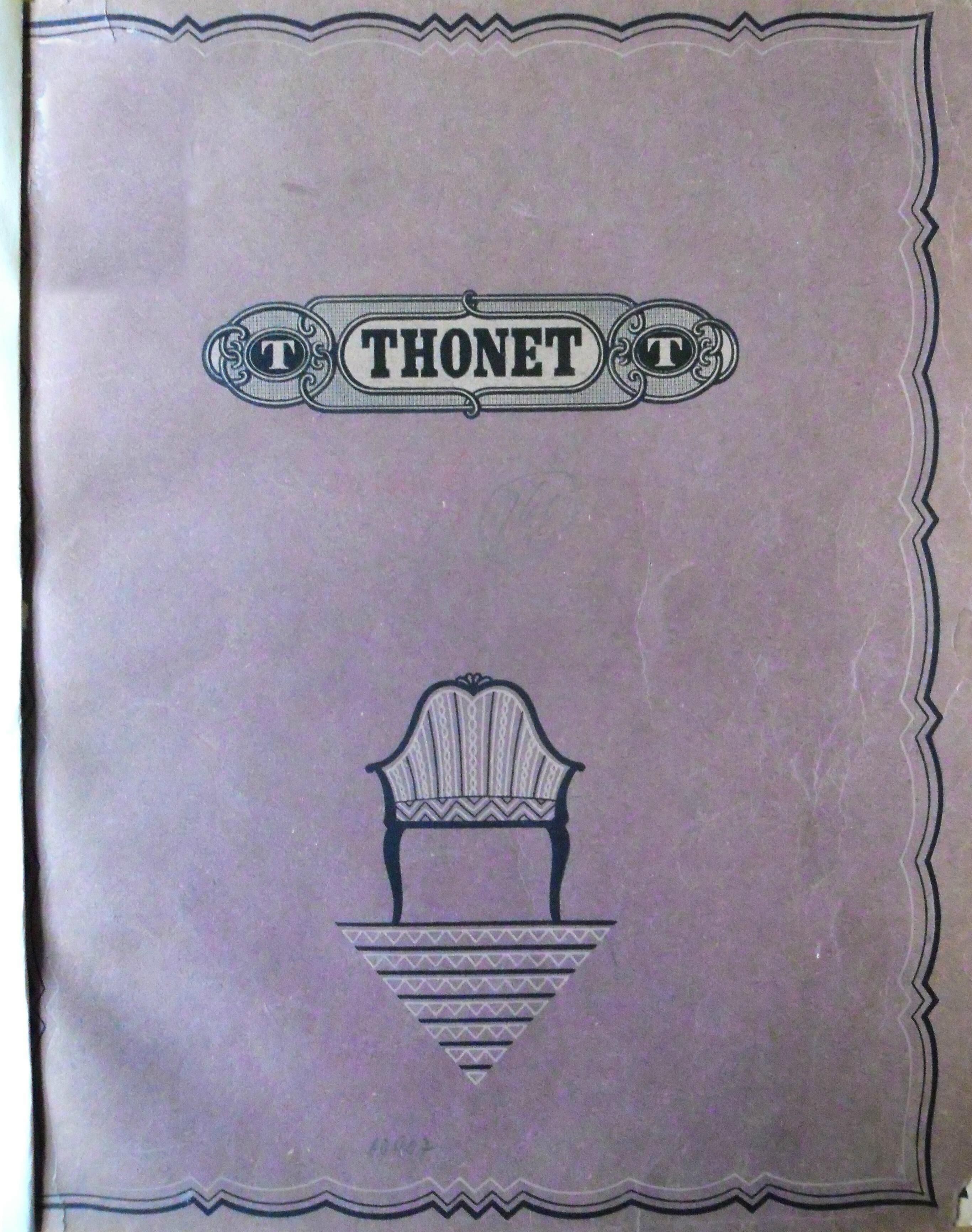 Thonet stool seated wood, circa 1930
