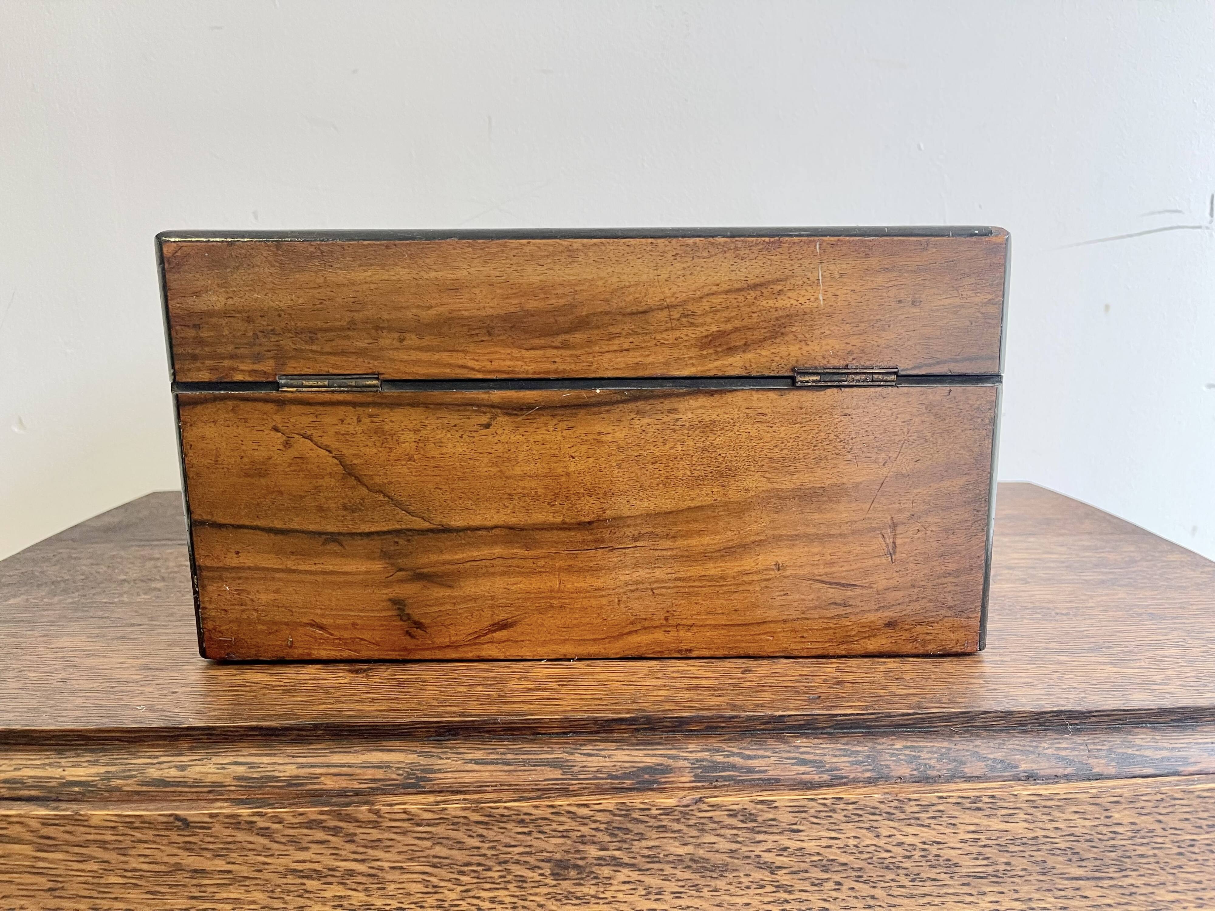 Vintage Wooden Jewellery Box