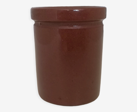 Pot à onguent marron