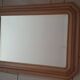 Wall mirror wooden frame 76 cm/56.5 cm