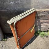 Vintage sunbathing deckchair 70S