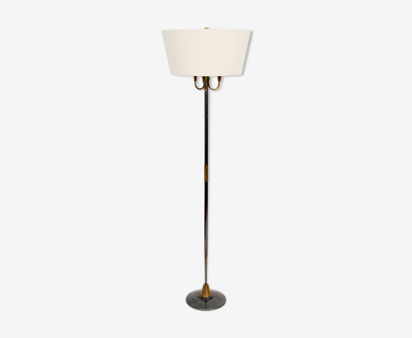 Lampadaire couleur tonneau, années 1970.