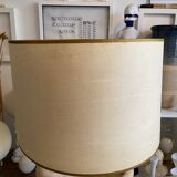 Lampe de table en travertin