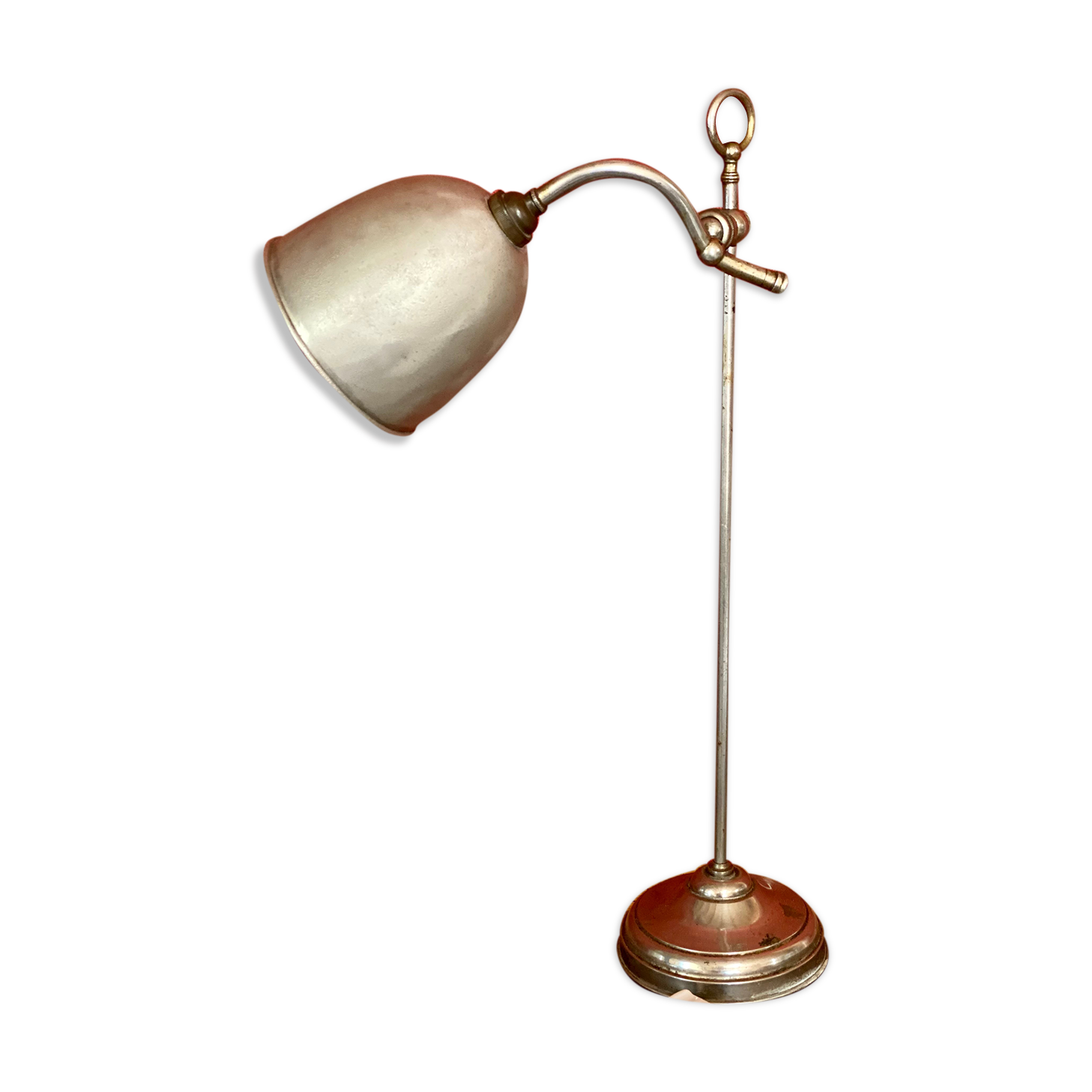 Industrial desk lamp