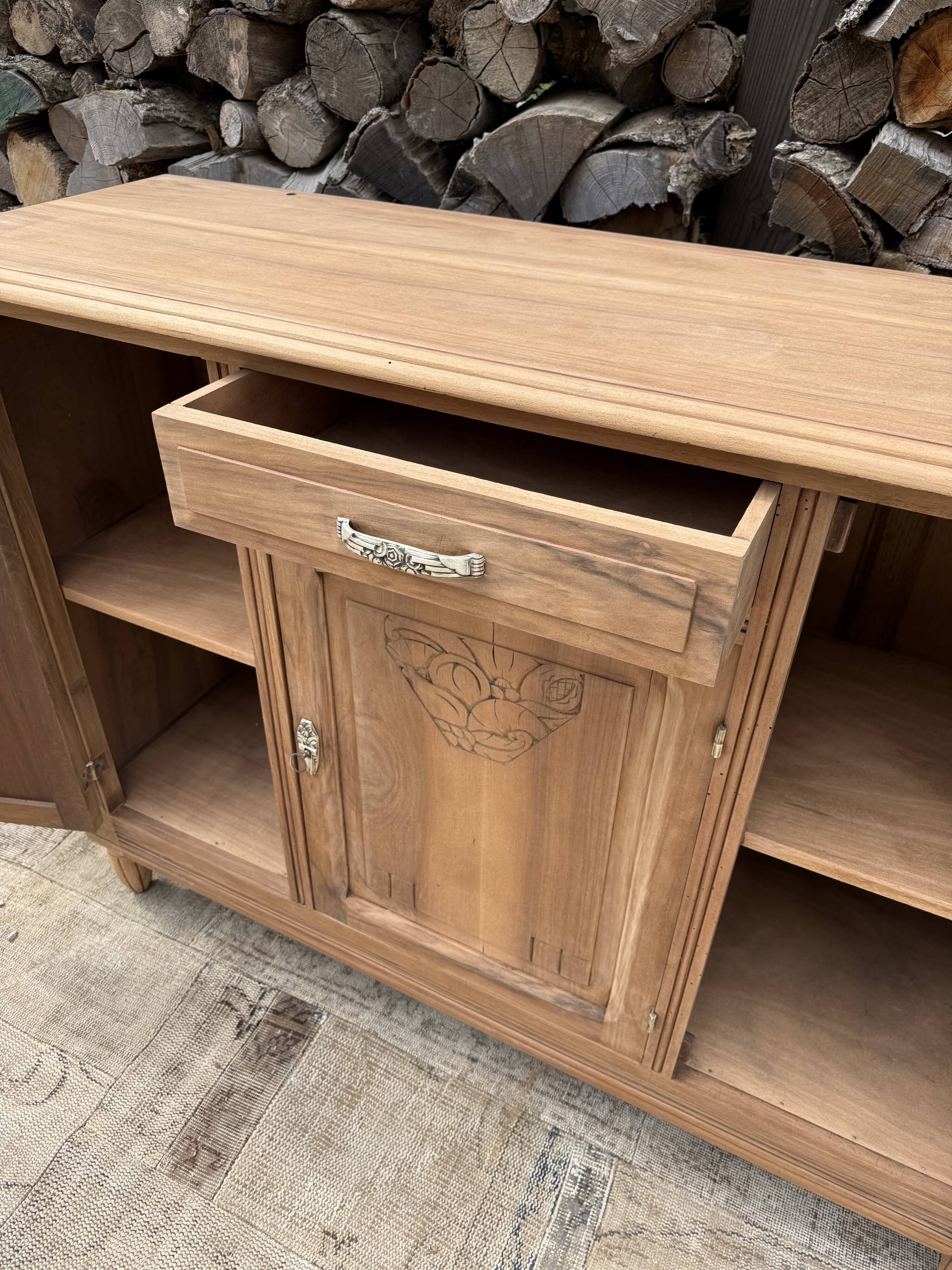 Renovated antique sideboard / Art Deco sideboard