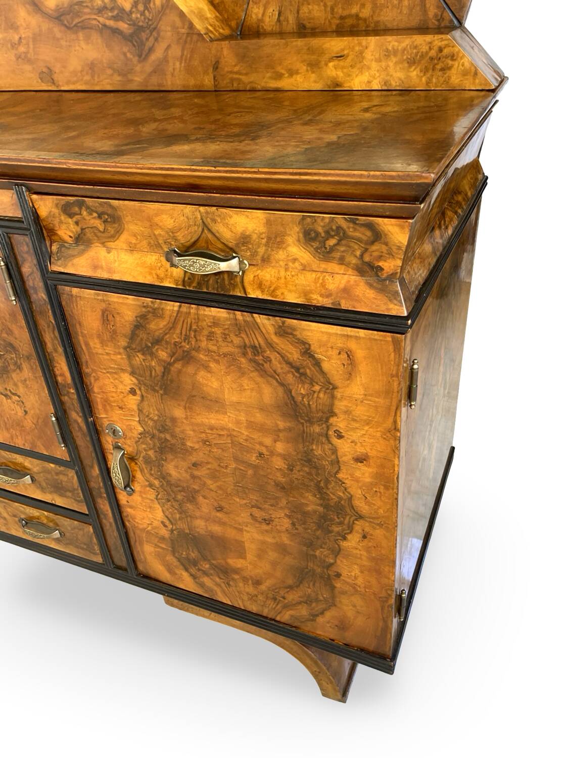 Crédence/buffet Art déco italien, années 1920.